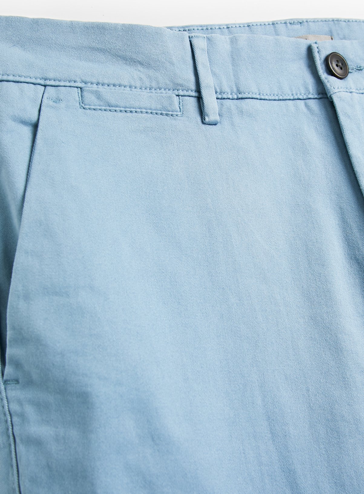 Light Blue Skinny Fit Chino Trousers  44L - Image 4 thumbnail
